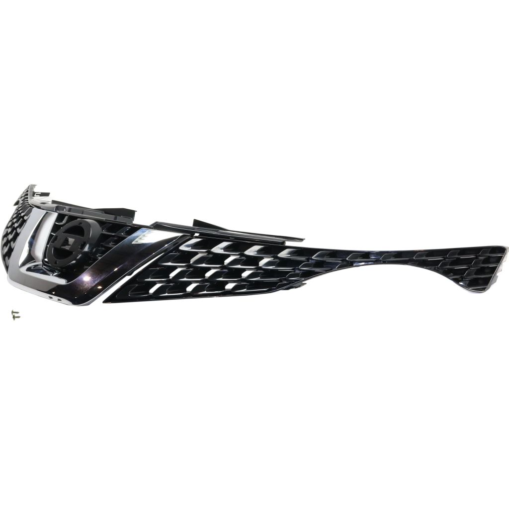 NISSAN(DATSUN) JUKE GRILLE ASSEMBLY (S/SL/SV) (W/ CAMERA) **CAPA** OEM#620703YM1B 2015-2017 PL#NI1200276C
