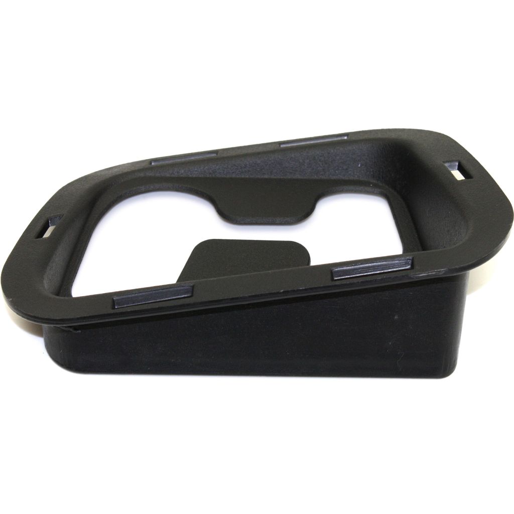 GM TRUCKS & VANS TAHOE (CHEVY) FRONT BUMPER TOW HOOK OPNG COVER RIGHT (Passenger Side)(W/ROUND FOG)(WO/OFFROAD) OEM#15893977 2007-2014 PL#GM1029103