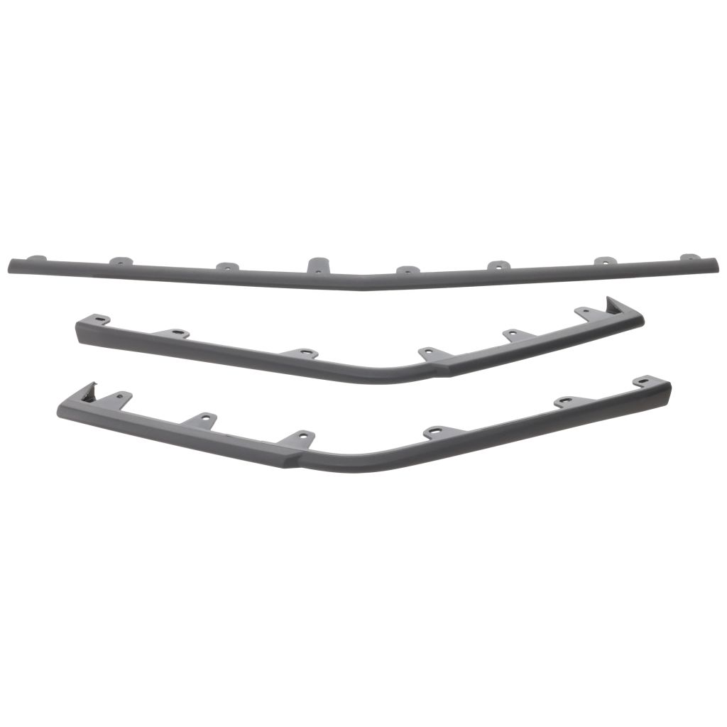 CADILLAC CTS/CTS-V COUPE FRONT BUMPER MOLDING KIT GRAY (CTS-V) OEM#25882978 2011-2015 PL#GM1044116