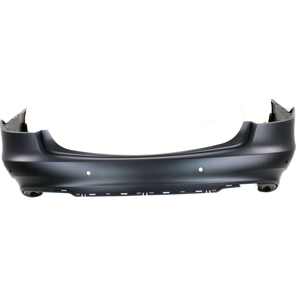 MERCEDES-BENZ E-CLASS SEDAN (212) REAR BUMPER COVER PRIMED (W/ SENSOR) (W/AMG)**CAPA** OEM#21288535389999 2014-2016 PL#MB1100333C