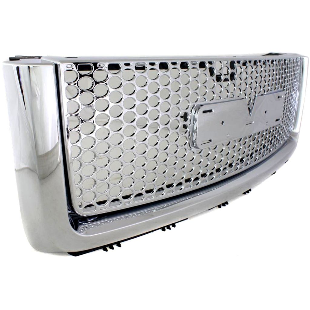 GM TRUCKS & VANS SIERRA/PU 1500 (GMC) GRILLE ASSEMBLY CHR(HONEYCOMB)(DENALI) OEM#22761794 2007-2013 PL#GM1200631