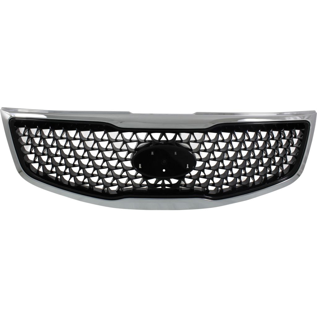 KIA SPORTAGE GRILLE CHR/BLK 2.4L **CAPA** OEM#863503W500 2014-2016 PL#KI1200162C