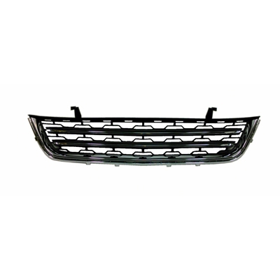GM TRUCKS & VANS TRAVERSE FRONT BUMPER GRILLE BLACK W/CHROME MLDG (LTZ) OEM#20988622 2013-2017 PL#GM1036155