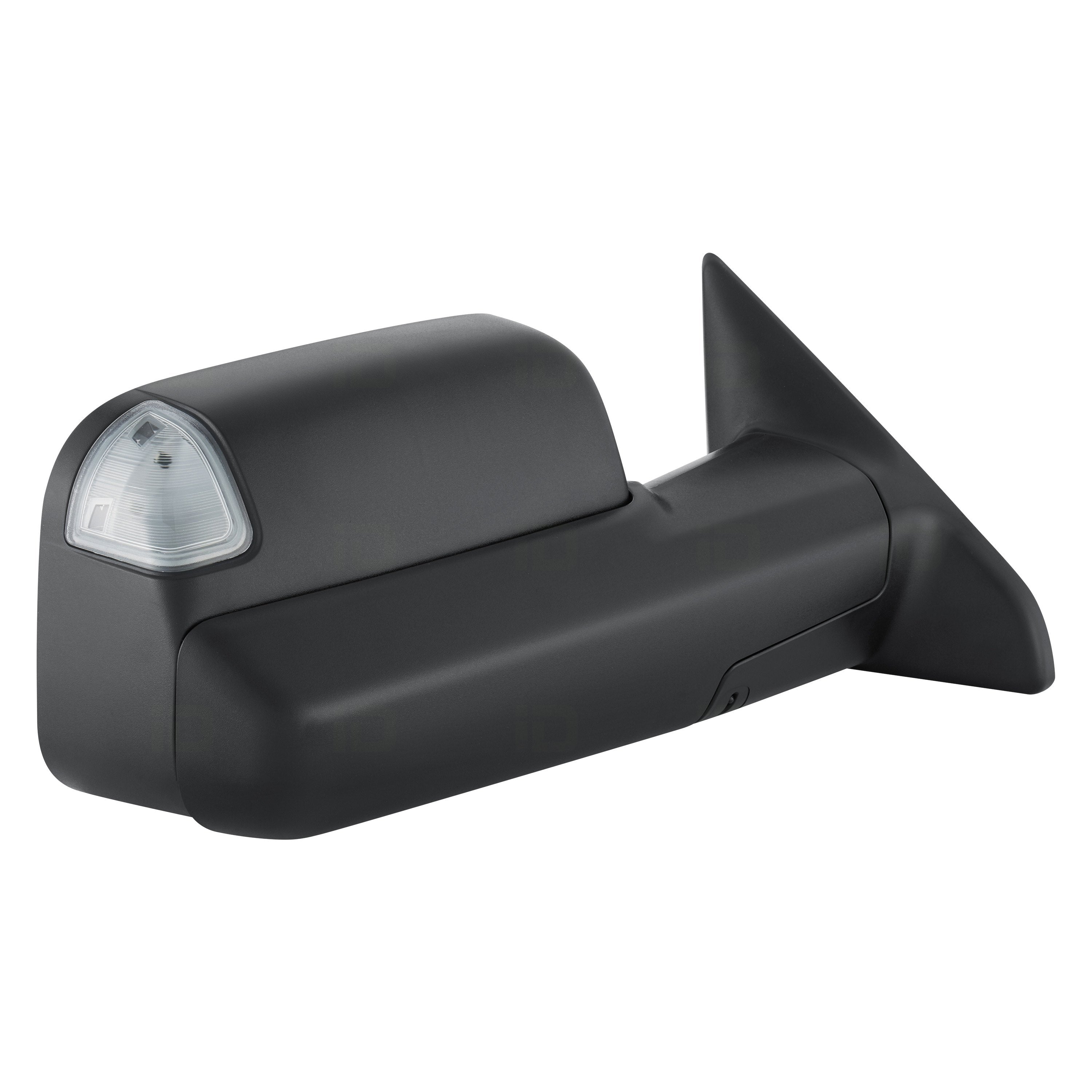DODGE TRUCKS & VANS DODGE/PU (R2500/3500) DOOR MIRROR RIGHT (Passenger Side) PWR/HTD/SIGNAL/PUDDLE/PWR-FOLD (WO/MEMORY)(BLACK)(TOW TYPE) OEM#68412880AC 2015-2018 PL#CH1321401