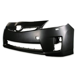 TOYOTA PRIUS (1.8L) FRONT BUMPER COVER PRIMED (W/ HL WASHER)(W/O SIDE SENSOR)**CAPA** OEM#5211947919 2010-2011 PL#TO1000361C