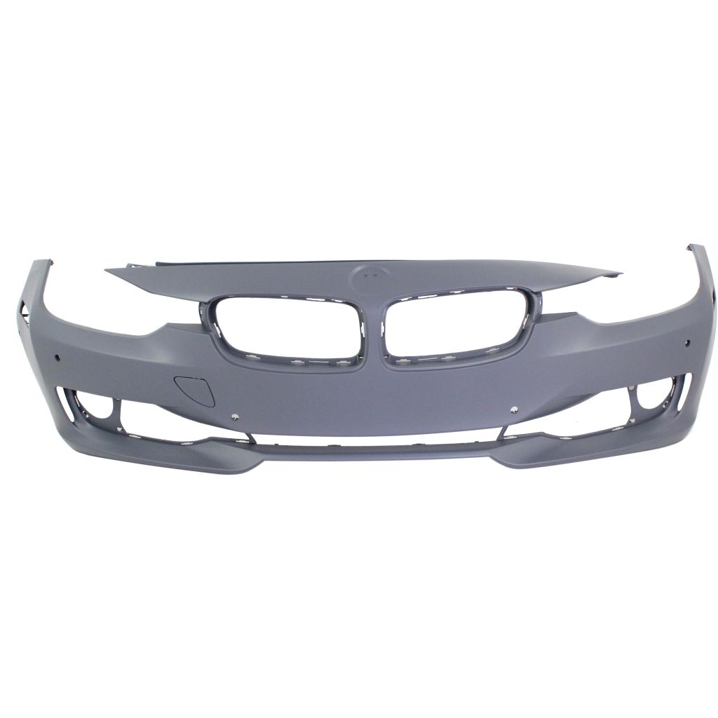 BMW BMW 3 (WAGON) FRONT BUMPER COVER PRIMED (WO/LWR MLDG)WO/WASH W/ PK SNSR WO/PK ASSIT W/ CAMERA(EXC M SPORT) OEM#51117293014 2014-2015 PL#BM1000264