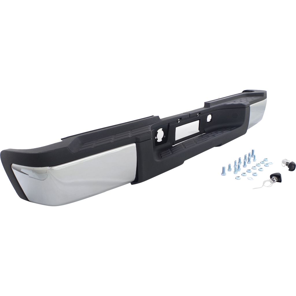 GM TRUCKS & VANS SIERRA/PU 2500/3500 (GMC) STEP BUMPER ASSEMBLY CHR(W/DUAL WHEEL) (W/O SENSOR) OEM#20899363-PFM 2007-2010 PL#GM1103153