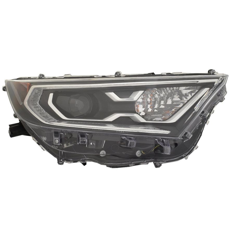 TOYOTA RAV4 HYBRID HEAD LAMP ASSY RIGHT (Passenger Side) (LED)(LIMITED/XLE/XSE)(USA) **CAPA** OEM#811100R162 2019-2021 PL#TO2503292C
