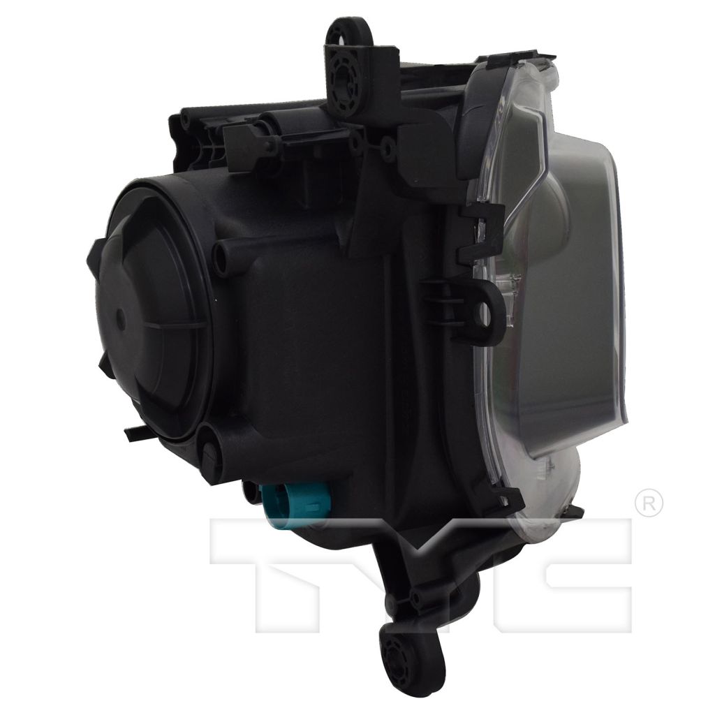 JEEP CHEROKEE HEAD LAMP ASSEMBLY RIGHT (Passenger Side) (HALOGEN)(BLK)(LOWER) **CAPA** OEM#68102846AE 2014-2016 PL#CH2503249C