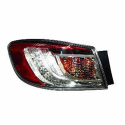 MAZDA MAZDA3 TAIL LAMP ASSY LEFT (Driver Side)(SD)(W/ LED TYPE) OEM#BBM551160G 2010-2013 PL#MA2800146