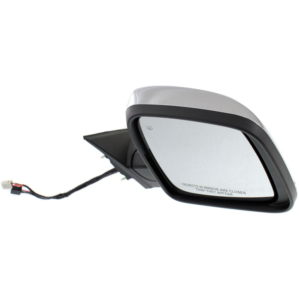 JEEP GRAND CHEROKEE DOOR MIRROR RIGHT (Passenger Side) PWR/HTD/SIGNAL/MEMORY/M-FOLD (CHROME CVR)(WO/BSD)(WO/AUTO DIM) OEM#57010704AM 2014-2016 PL#CH1321358