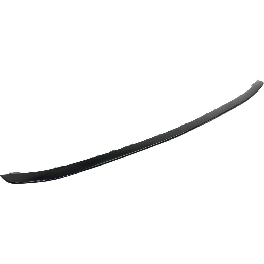 MERCEDES-BENZ E-CLASS WAGON (212) FRONT BUMPER MOLDING BLACK (WO/SPORT)(EXC E63) OEM#2128852374 2014-2016 PL#MB1044121
