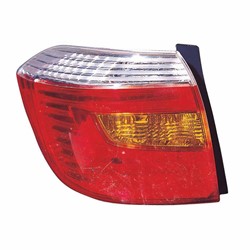 TOYOTA HIGHLANDER TAIL LAMP ASSY LEFT (Driver Side) (EXC SPORT)(USA) OEM#815600E050 2010 PL#TO2800187