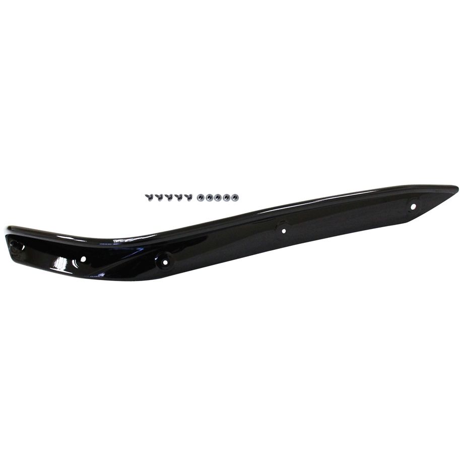 MERCEDES-BENZ CLA-CLASS FRONT BUMPER LOWER SPOILER OUTER RIGHT (Passenger Side) BRIGHT-BLACK (CLA45 W/AMG AERODYNAMICE PKG) OEM#1188859001 2020-2023 PL#MB1047172