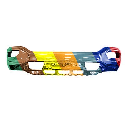 GM TRUCKS & VANS SIERRA/PU 1500 (19 OLD STYLE) FRONT BUMPER CHROME (WO/SENSOR) OEM#23243501 2016-2019 PL#GM1002867