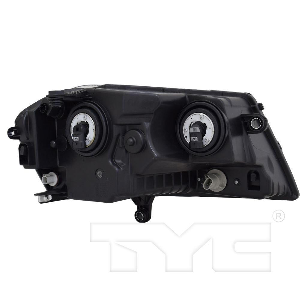 DODGE AVENGER HEAD LAMP ASSEMBLY LEFT (Driver Side) (BLACK HSG)**CAPA** OEM#5303745AD 2008-2014 PL#CH2502194C
