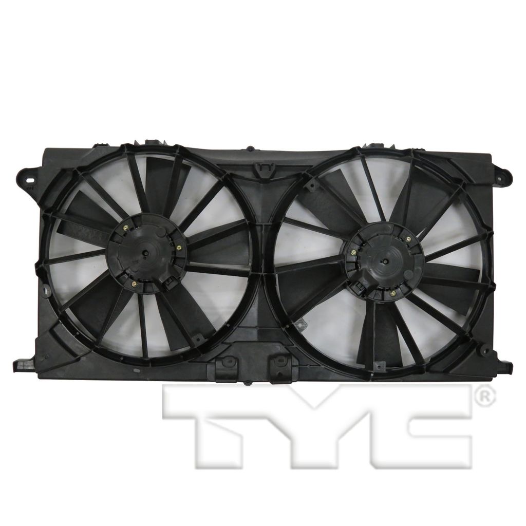 FORD TRUCKS & VANS FORD/PU (F150) RADIATOR & A/C FAN ASSEMBLY (DUAL FAN)(EXC W/HEAVY DUTY TOW) OEM#JL3Z8C607B 2015-2021 PL#FO3115207