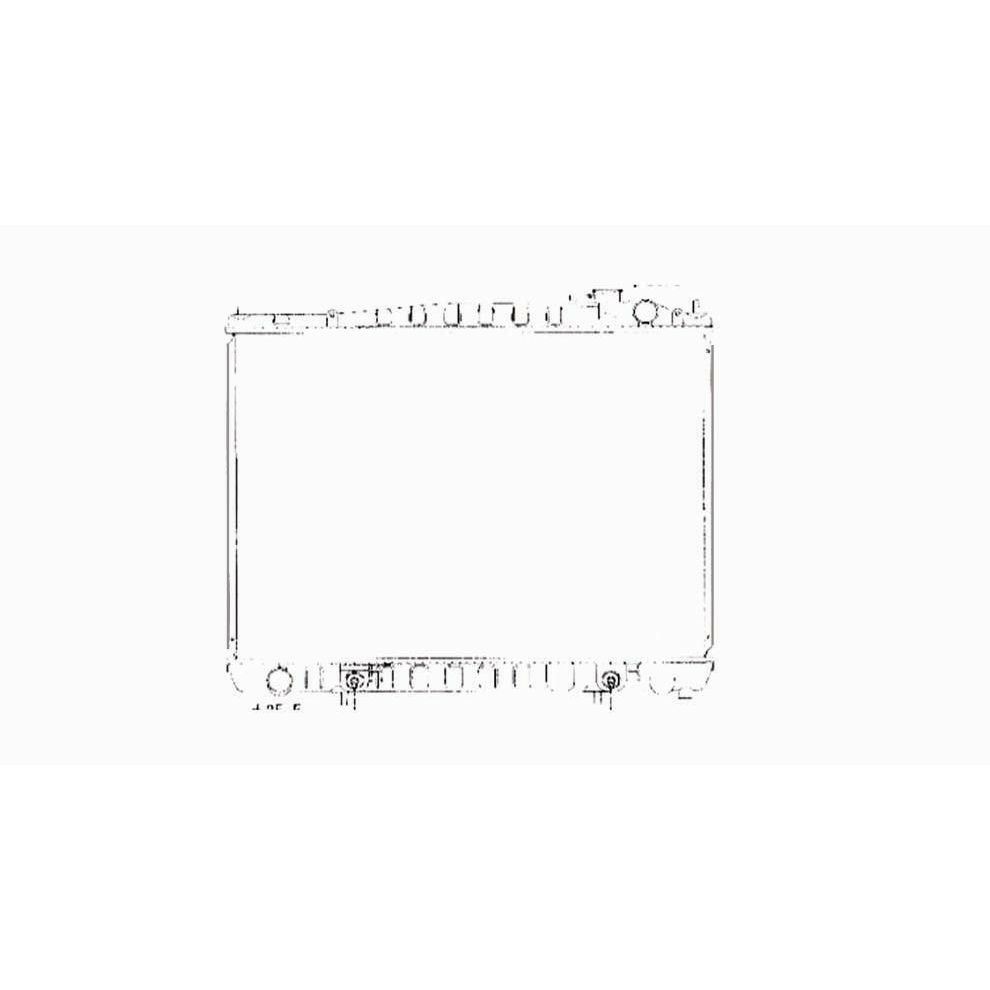 NISSAN(DATSUN) PATHFINDER (Exc 04 ARMADA)(1pc BMP) RADIATOR 3.5/V6 A/T OEM#214604W017 2001-2004 PL#NI3010121