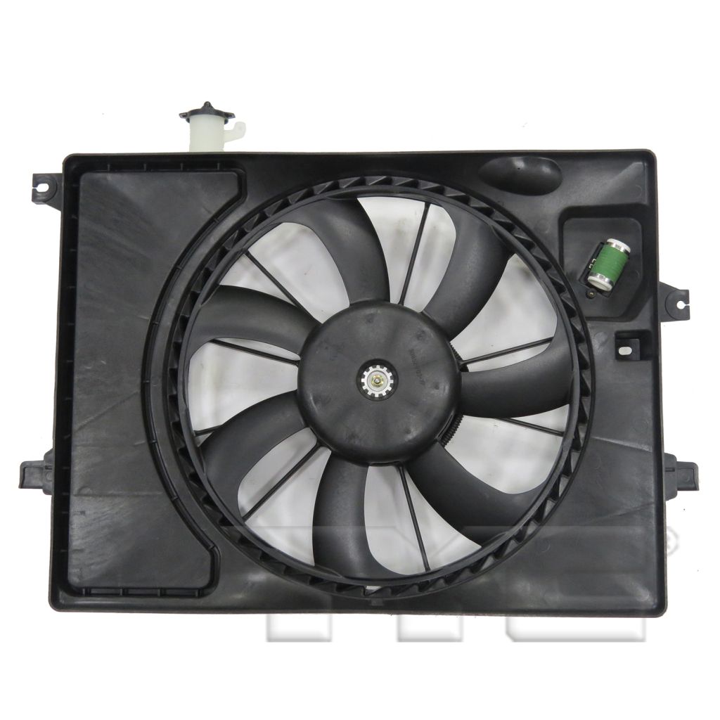 HYUNDAI ELANTRA GT (5DOORS) RADIATOR & A/C FAN ASSEMBLY OEM#253803X500 2016-2017 PL#HY3115152