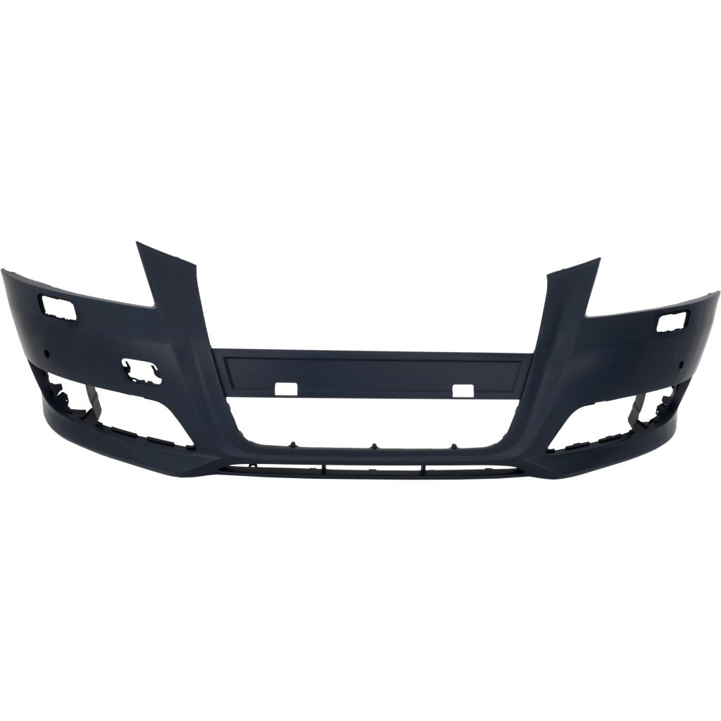 AUDI A3 FRONT BUMPER COVER PRIMED (WO/S LINE) (W/ WASHER)(W/ SENSOR) OEM#8P0807105HGRU 2009-2013 PL#AU1000201