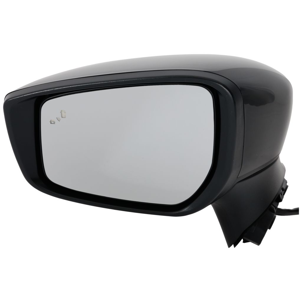 NISSAN VERSA SEDAN DOOR MIRROR LEFT (Driver Side) PWR/HTD/SIGNAL/M-FOLD (W/BSD)(WO/AVM)(BLACK) OEM#963025EE9A-PFM 2020-2025 PL#NI1320323