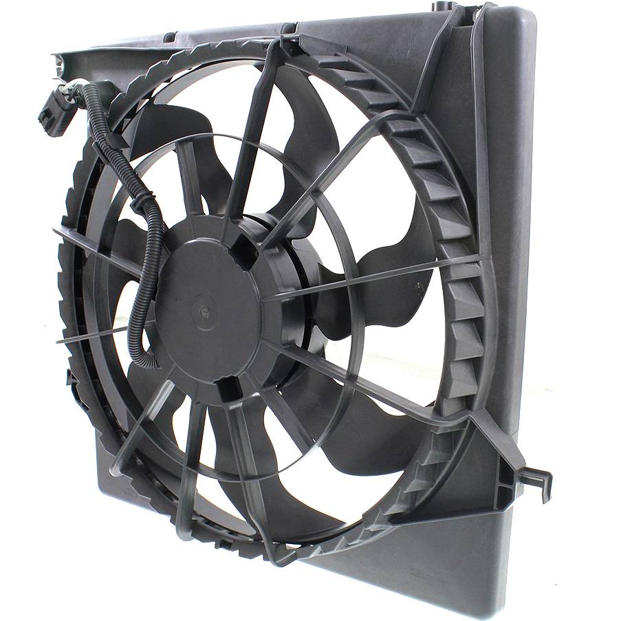 HYUNDAI SANTA FE SPORT (2.0/2.4L) RADIATOR FAN ASSEMBLY (2.0L) OEM#253804Z500 2013-2018 PL#HY3115141