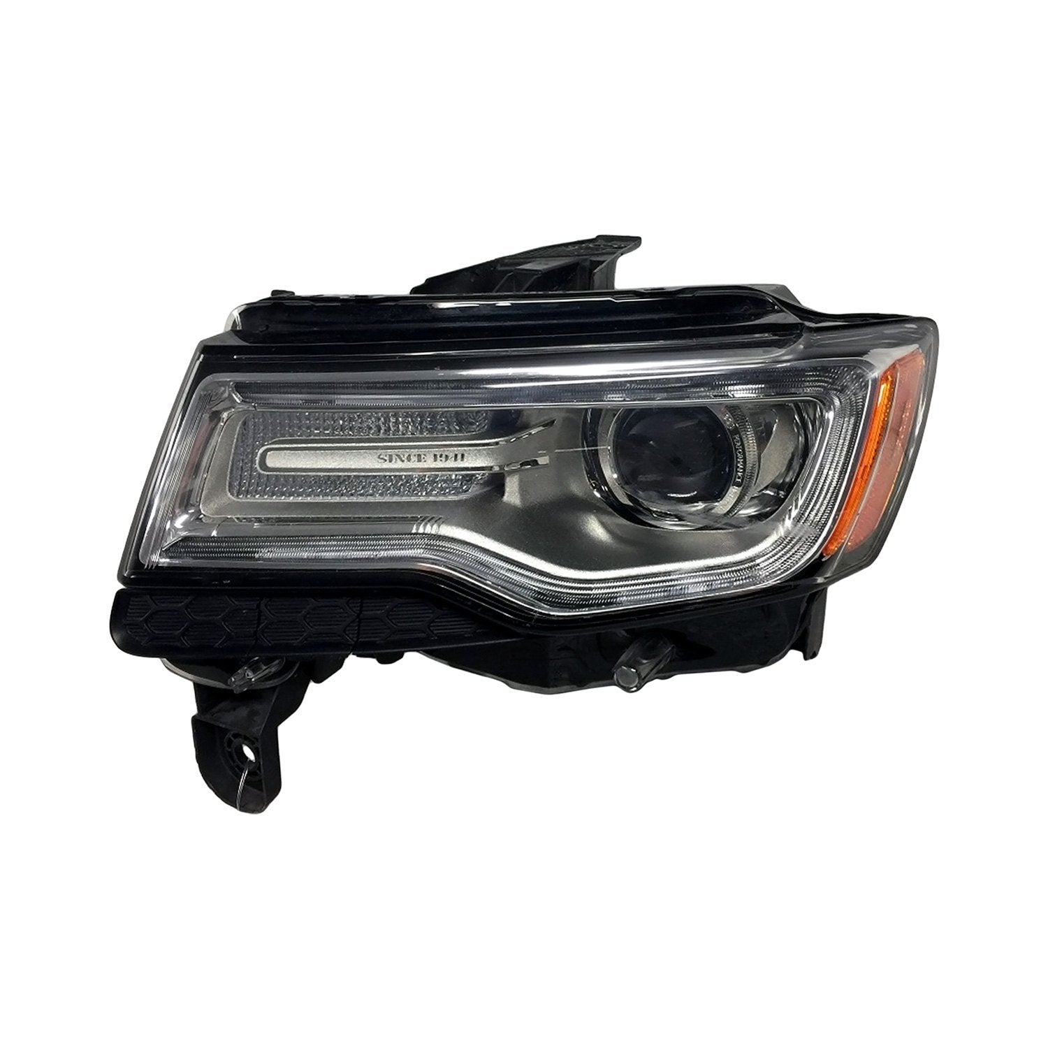 JEEPVEHICLE GRAND CHEROKEE / GRAND CHEROKEE WK HEAD LAMP ASSY LEFT (Driver Side) (XENON)(SUMMIT MDL)(WO/ADAPTIVE HL) OEM#55112923AH 2015-2016 PL#CH2502286