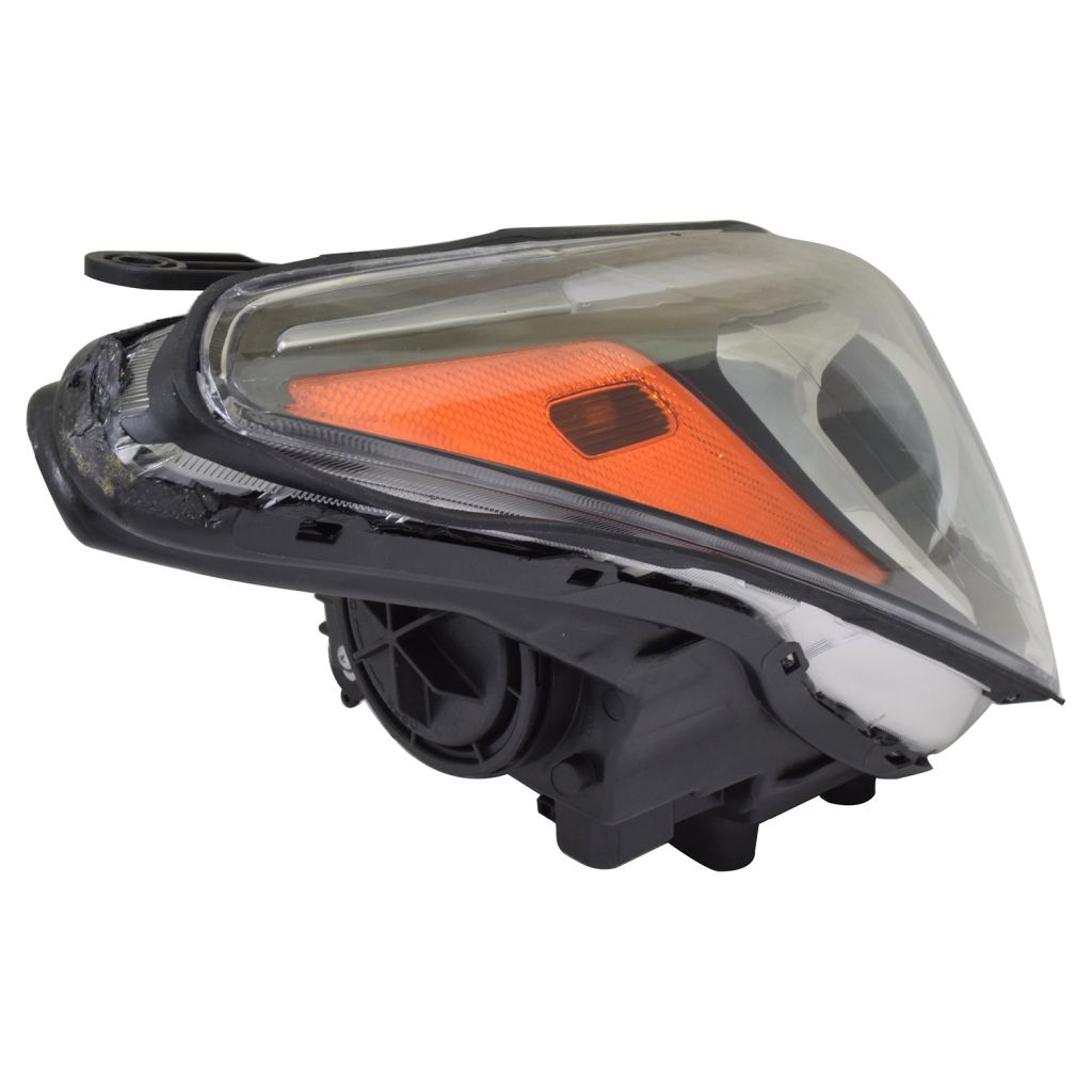 HYUNDAI SANTA FE SPORT (2.0/2.4L) HEAD LAMP ASSY RIGHT (Passenger Side) (HALOGEN)(PROJECTOR)(W/LED ACCENT) OEM#921024Z500 2017-2018 PL#HY2503205