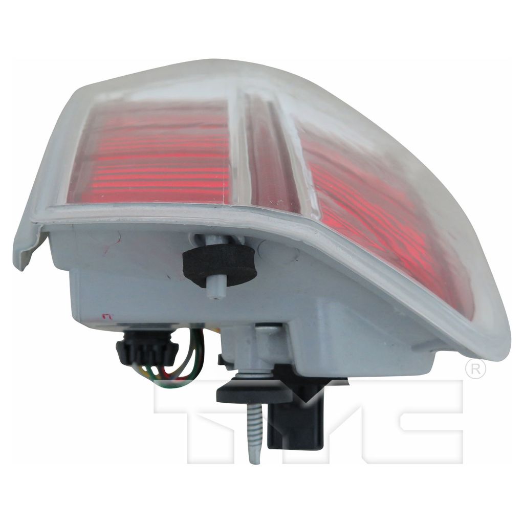 CHRYSLER 300 TAIL LAMP ASSEMBLY LEFT (Driver Side) (W/CNTR CHROME TRIM)(FM 3-19-12)(CLEAR LENS) **CAPA** OEM#68154607AC 2012-2014 PL#CH2818135C