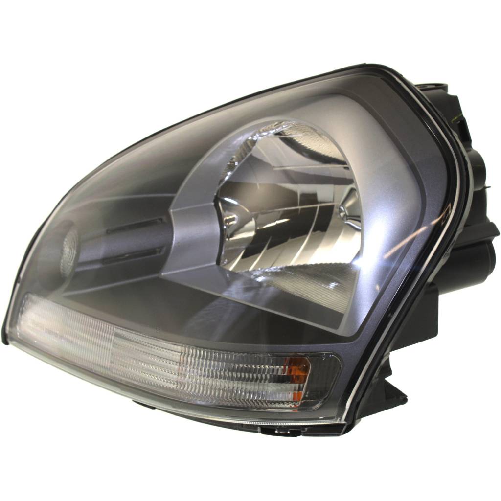 HYUNDAI TUCSON HEAD LAMP ASSEMBLY LEFT (Driver Side) (CLEAR SIGNAL) OEM#921012E050 2005-2009 PL#HY2502133