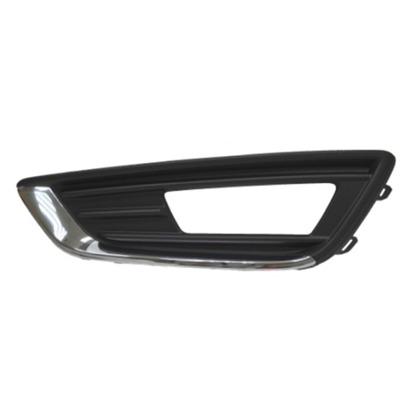 FORD FOCUS HATCHBACK/ST/RS FOG LAMP COVER LEFT (Driver Side) CHR/BLK (W/FOG)(TITANIUM) OEM#F1EZ15266G 2015-2018 PL#FO1038157