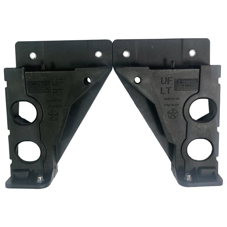 CHRYSLER 200 SEDAN RADIATOR SUPPORT LOWER BRACKET SET(2PCS) **CAPA** OEM#68376655AA 2015-2017 PL#CH1225324C