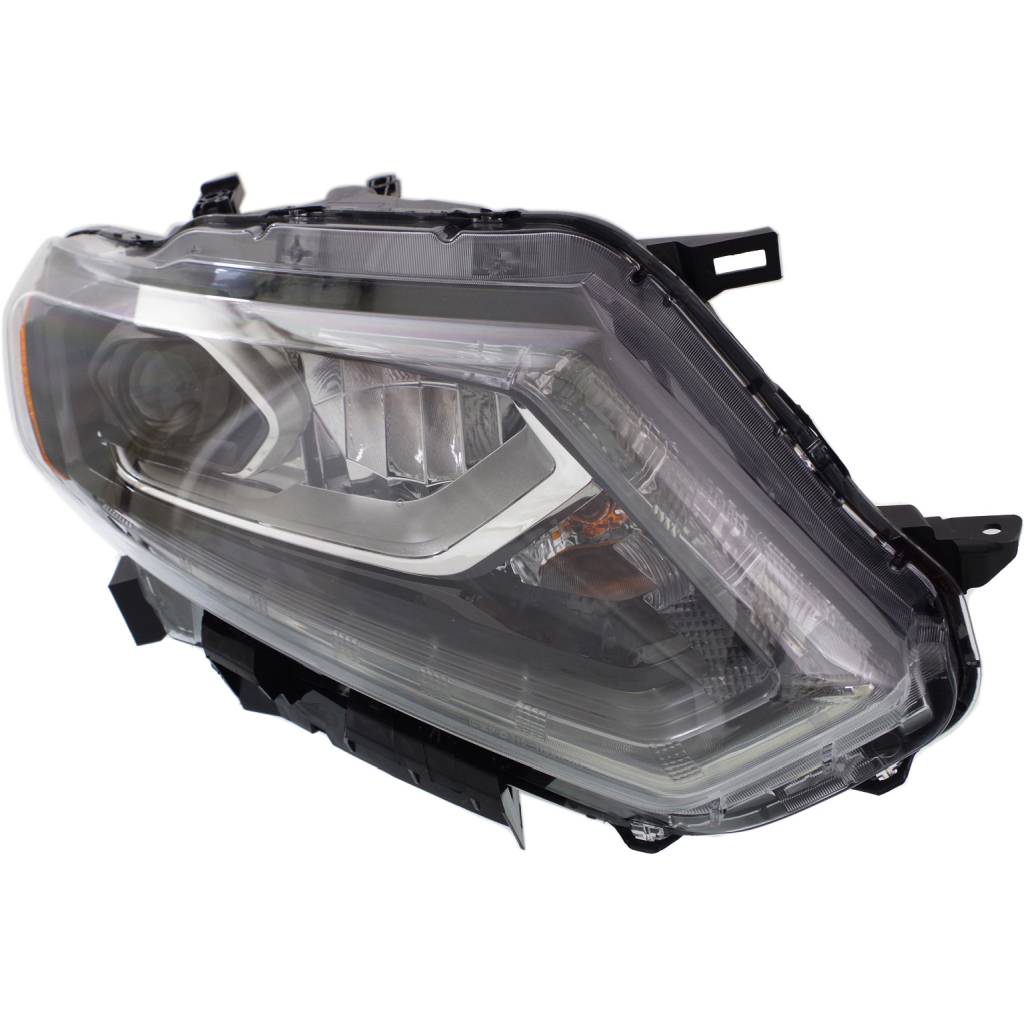 NISSAN ROGUE (2.5L) HEAD LAMP ASSY RIGHT (Passenger Side) (LED HEAD LAMP)(WO/AUTO LIGHT CONTROL) OEM#260104BA5A 2014-2016 PL#NI2503228