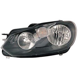 VOLKSWAGEN GOLF (2/4 DR) (LH Exhaust) HEAD LAMP ASSY LEFT (Driver Side) (HALOGEN)(OE Quality) OEM#5K0941005C 2010-2014 PL#VW2502144