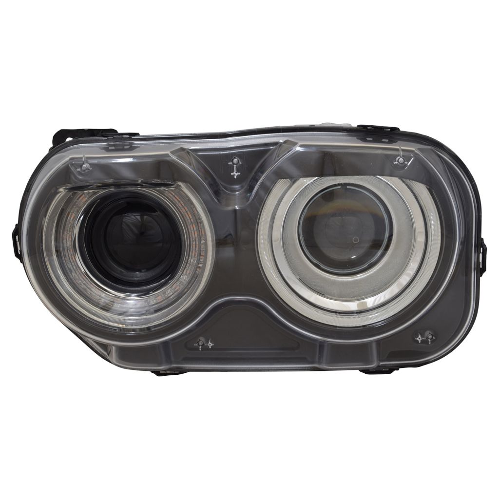 DODGE CHALLENGER HEAD LAMP ASSY LEFT (Driver Side) (HALOGEN) OEM#68174065AG 2015-2023 PL#CH2502267