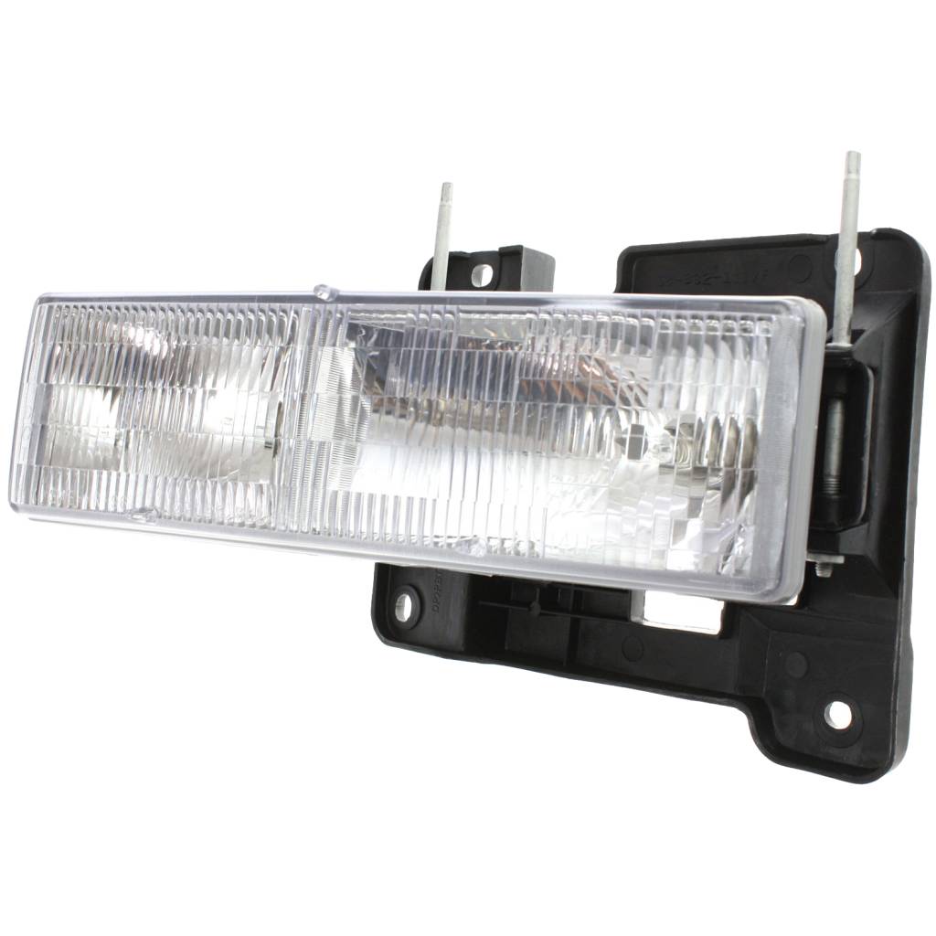 GM TRUCKS & VANS TAHOE (CHEVY) (HEAD/LAMP & C/L 2pcs Design ) HEAD LAMP ASSEMBLY LEFT (Driver Side)(COMPOSITE) OEM#15034929 1995-2000 PL#GM2502101