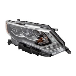 NISSAN ROGUE HYBRID HEAD LAMP ASSY RIGHT (Passenger Side) (FULL LED)**CAPA** OEM#260106FL6A 2017-2018 PL#NI2503256C