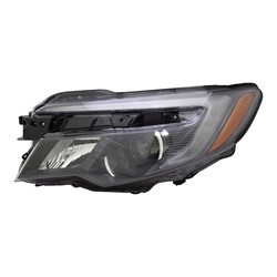 HONDA RIDGELINE HEAD LAMP ASSEMBLY LEFT (Driver Side) (HALOGEN)(W/LED DAYTINE RUNNING LAMP) **CAPA** OEM#33150TG7A12 2017-2020 PL#HO2502167C