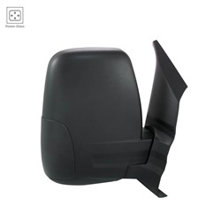 FORD TRUCKS & VANS TRANSIT DOOR MIRROR RIGHT (Passenger Side) PWR (SHORT ARM)(MED/HIGH ROOF)(TEX) OEM#JK4Z17682CB 2018-2019 PL#FO1321600