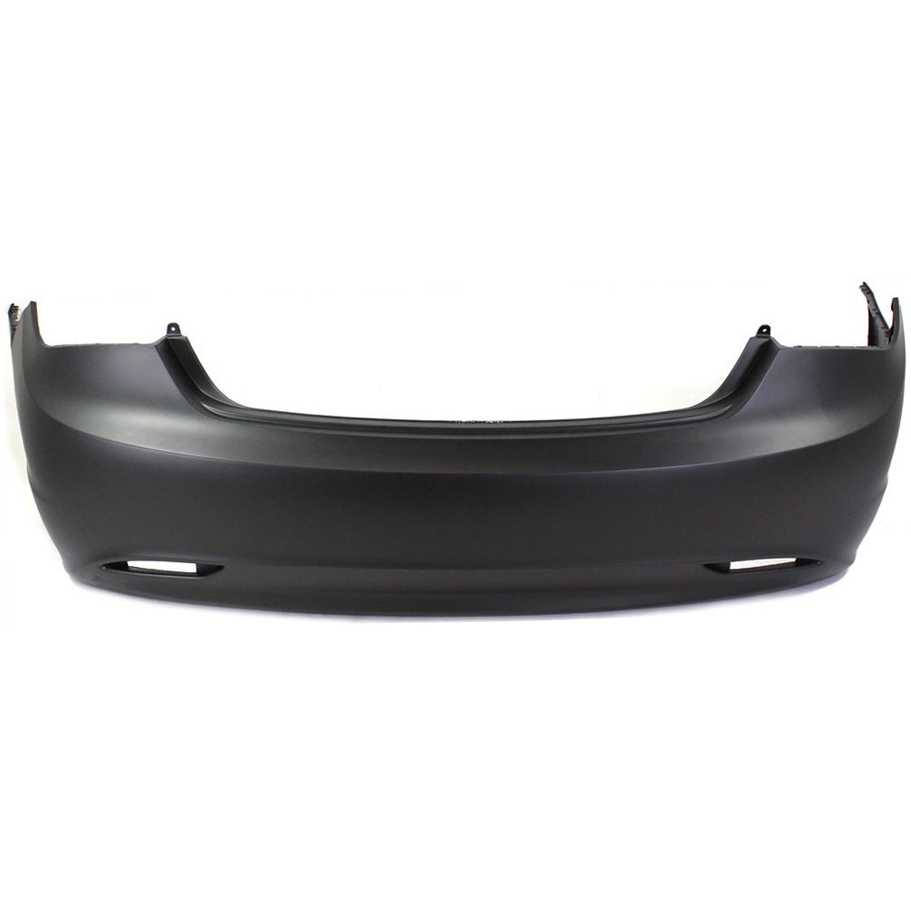 HYUNDAI SONATA REAR BUMPER COVER PRIMED (SINGLE EXHAUST)**CAPA** OEM#866103Q000 2011-2013 PL#HY1100175C