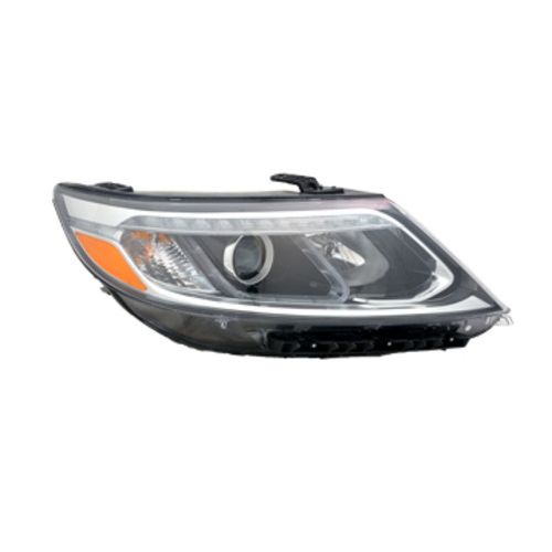 KIA SORENTO HEAD LAMP ASSY RIGHT (Passenger Side) (HALOGEN)(EX/SX)(W/ LED) OEM#921021U600 2014-2015 PL#KI2503165