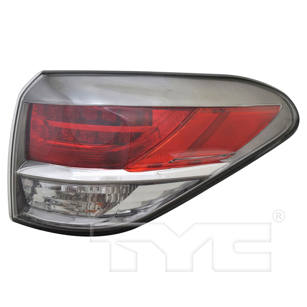 LEXUS RX 450h TAIL LAMP ASSEMBLY RIGHT (Passenger Side) (CANADA BUILT)(OUTER) **CAPA** OEM#815500E090 2015 PL#LX2805112C