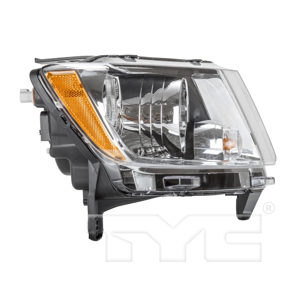 JEEP GRAND CHEROKEE HEAD LAMP ASSEMBLY RIGHT (Passenger Side) (HALOGEN)(EXC SRT-8) OEM#55079378AF 2011-2013 PL#CH2503224