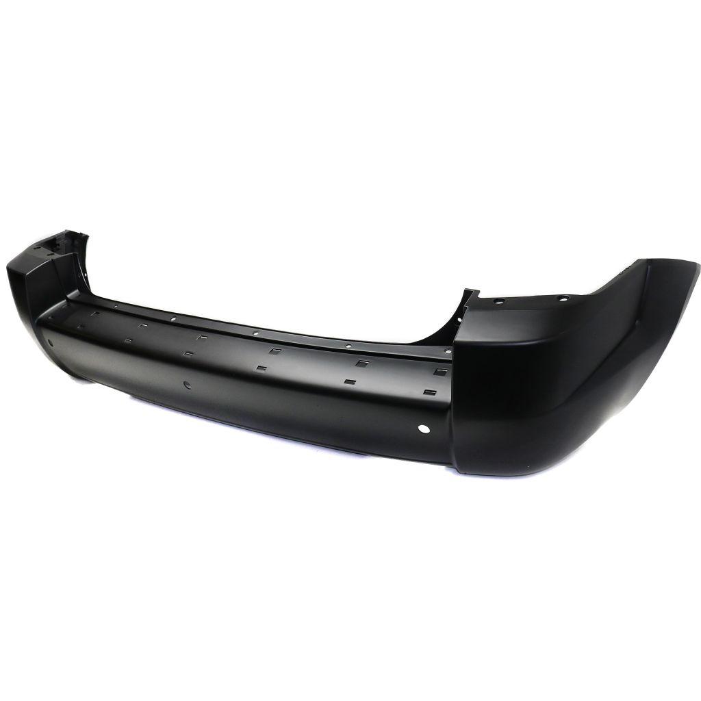 HYUNDAI TUCSON REAR BUMPER COVER SMOOTH PRIMED (2.7L)(W/Sensor)(DUAL EXHAUST CUT) OEM#866102E050 2005-2009 PL#HY1100144