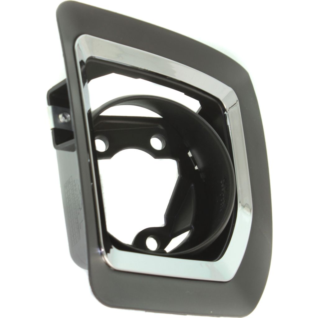 GM TRUCKS & VANS SILVERADO/PU 2500/3500 (CHEVY) FOG LAMP BEZEL LEFT (Driver Side) CHROME/BLACK OEM#23178897 2015-2019 PL#GM1038203