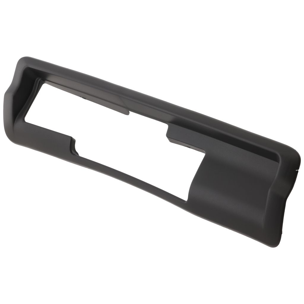 JEEPVEHICLE GRAND CHEROKEE / GRAND CHEROKEE WK TRAILER HITCH BEZEL TXT-BLACK (LAR/LTD/OVERL/ALT/UPLA/TRAIL/75th ED) OEM#68111636AA 2014-2022 PL#CH1137103