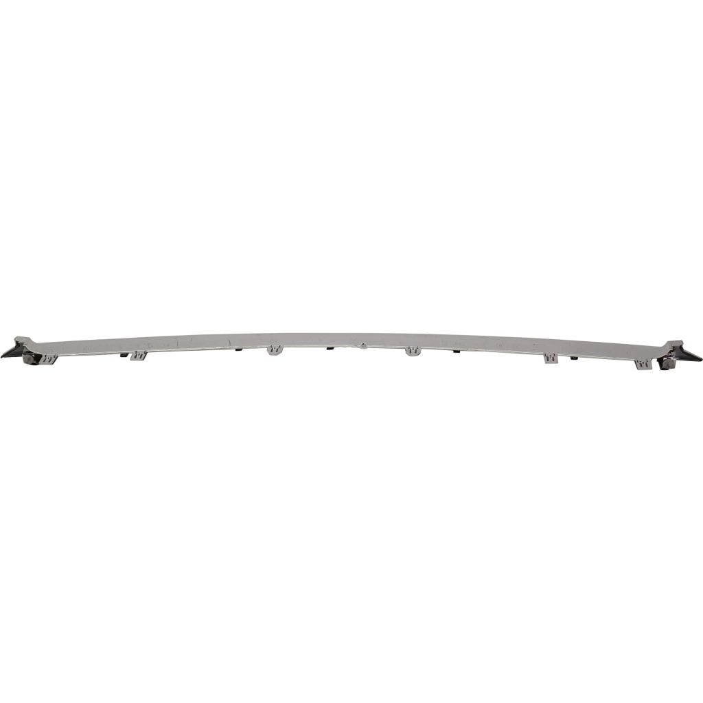 INFINITI QX80 FRONT BUMPER GRILLE MLDG CHROME (WO/COLLISION WARNING) **CAPA** OEM#623855ZA0A 2015-2017 PL#IN1044106C
