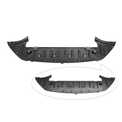 FORD TRUCKS & VANS EDGE FRONT AIR DEFLECTOR (UNDER SHIELD CVR) **CAPA** OEM#KT4Z8310D 2019-2024 PL#FO1228165C