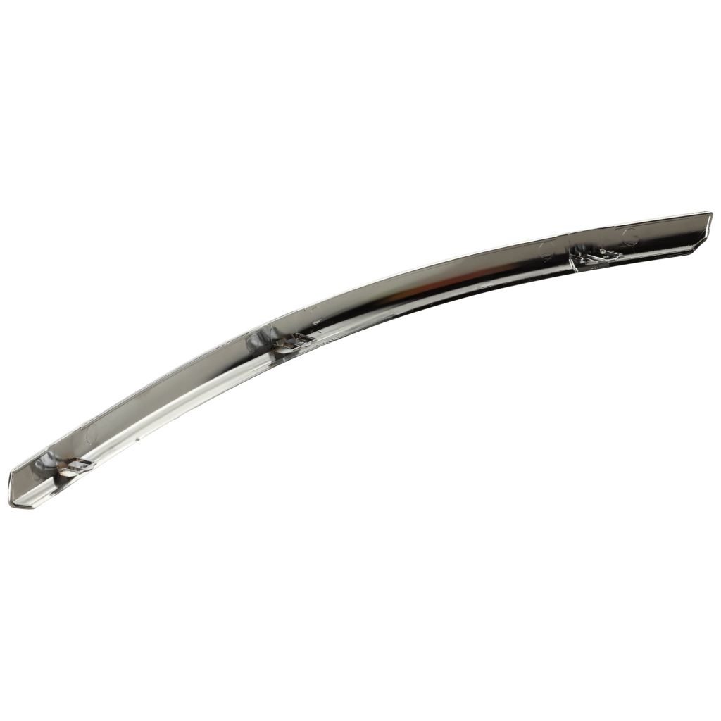 AUDI A6 SEDAN /WAGON FRONT BUMPER COVER MLDG LEFT (Driver Side) CHROME (WO/S-LINE) OEM#4F08530652ZZ 2005-2011 PL#AU1046101