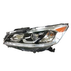 HONDA ACCORD HYBRID HEAD LAMP ASSEMBLY LEFT (Driver Side) (HALOGEN)**CAPA** OEM#33150T2AA91 2017 PL#HO2502177C